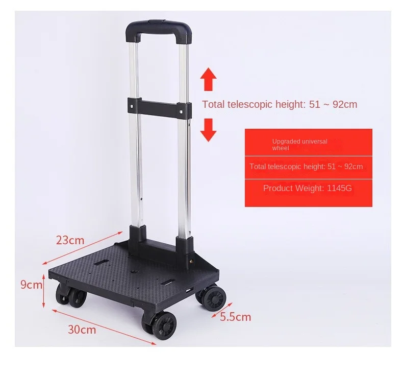 Cat Pet Carrier Outing Backpack Cats Stroller Bag Universal Wheel Travel Portable Large-capacity Pet Trolley Box Universal Wheel 6